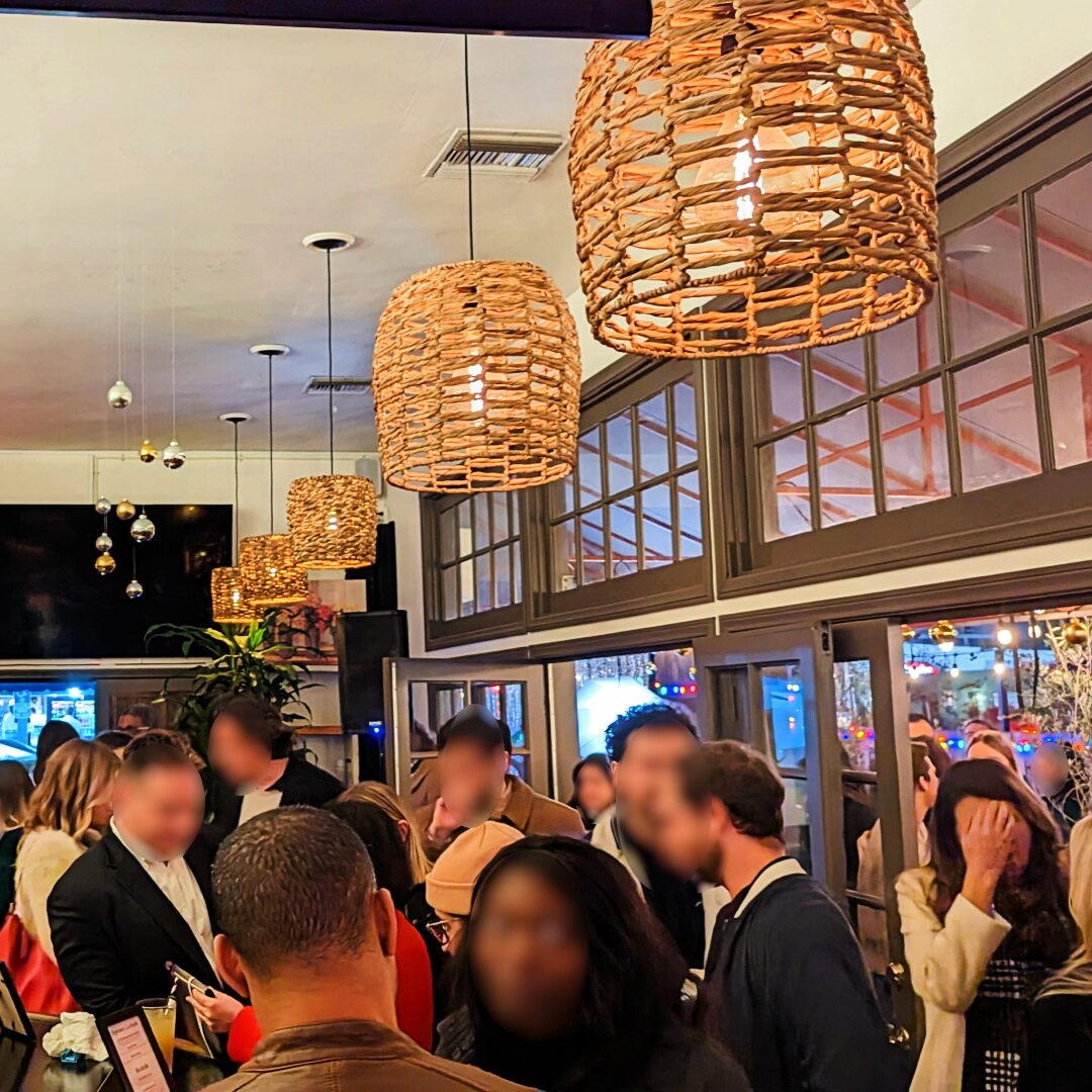 A private event at Bamboo
