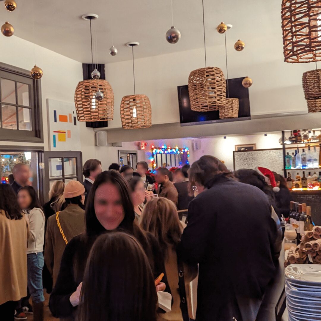 Guests at a private event
