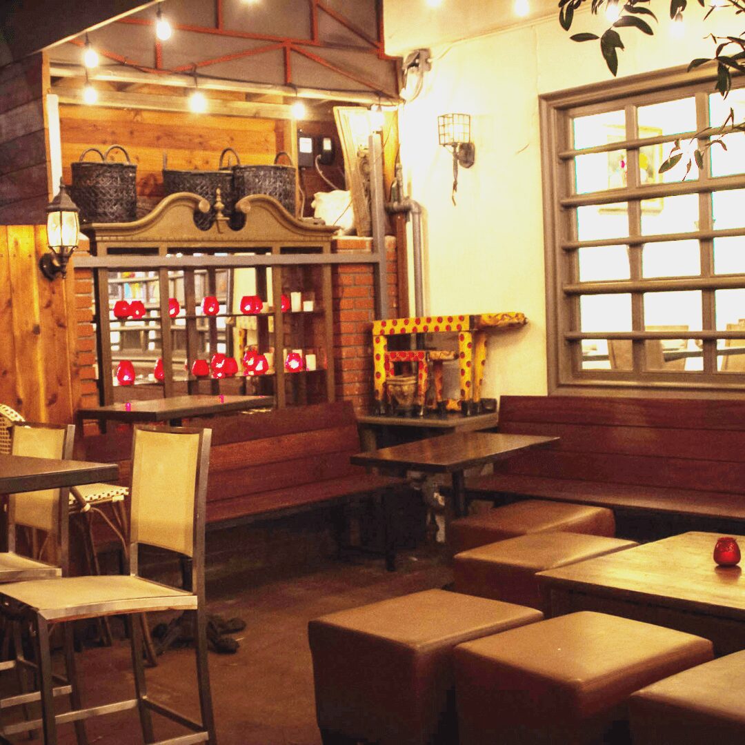 Inside Bamboo Bar & Restaurant