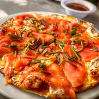 Smoked Salmon Pizza